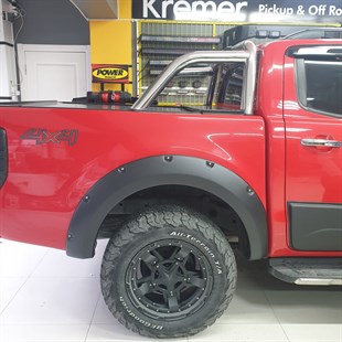 Ford Ranger Wildtrack Dodik Çamurluk Kaplama Seti Vidalı V2