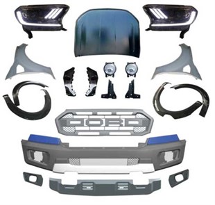 Ford Ranger T6 (2012-2015) T8 Raptor Dönümüm Facelıft Body Kit 