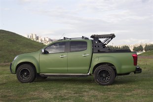 Isuzu D Max Sepetli Rollbar - Kasa Üstü Sepetli Roll Bar - (AQM-S10)