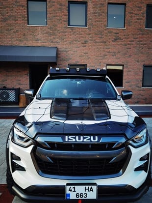 Isuzu D Max Ledli Araca Özel Tasarım Tavan Sepeti 2020+