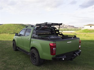 Isuzu D Max Sepetli Rollbar - Kasa Üstü Sepetli Roll Bar - (AQM-S10)