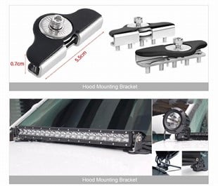 Kaput Üstü Led Bağlantı Aparatı (2 Adet)