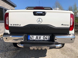 Mercedes X Class Arka Bagaj Kapı Yazısı Safari ABS Plastik