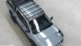 Fiat Fullback Ledli Araca Özel Tasarım Tavan Sepeti