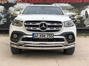 Mercedes X Class Ön Koruma Demiri (Krom PST17)
