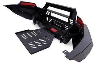 Mitsubishi L200  Dakar Ön Tampon Siyah Sensörsüz Ledbarlı 2019+