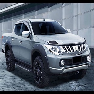 Mitsubishi L200 Dodik Çamurluk Kaplama Seti Safari Civatalı