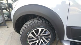 Nissan Navara Slim Dodik Çamurluk Kaplama Seti Safari ABS Plastik