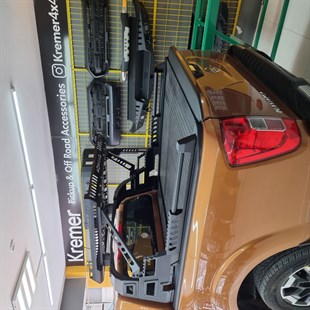 Nissan Navara Sepetli Rollbar - Kasa Üstü Sepetli Roll Bar - (AQM-S10)