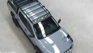 Nissan Navara Ledli Araca Özel Tasarım Tavan Sepeti 2015+