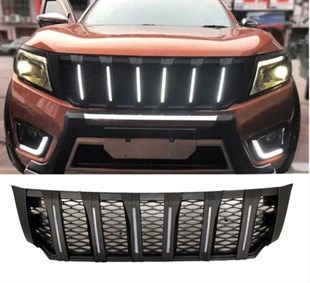 Nissan Navara NP300 (2015-2020) Ledli Panjur Siyah