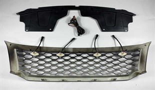 Nissan Navara NP300 Ledli Petek Panjur Siyah (2015-2020 Arası)