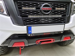 Nissan Navara Sentetik Halatlı Vinç 13000 lb