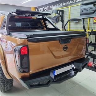 Nissan Navara Sepetli Rollbar (Yeni Nesil Sepetli Roll Bar M10) AQM