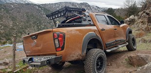 Nissan Navara Slim Dodik Çamurluk Kaplama Seti Safari ABS Plastik