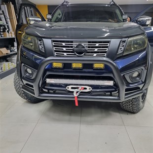 Nissan Navara Sentetik Halatlı Vinç 13000 lb
