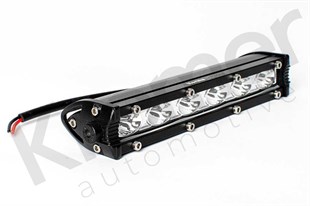 Off Road Beyaz İnce 6 Led Bar Tek Sıra 18W 18 cm