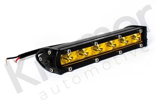Off Road Sarı İnce 6 Led Bar Tek Sıra 18W 18 cm