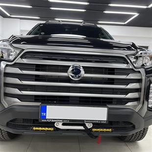 Ssang Yong Musso Grand Sentetik Halatlı Vinç 13000 lb