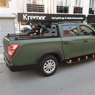 SsangYong Musso Grand Dodik Çamurluk Kaplama Seti Safari Civatalı 