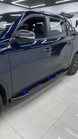 SsangYong Musso Grand Amazon Yan Koruma Basamak Siyah 2018+