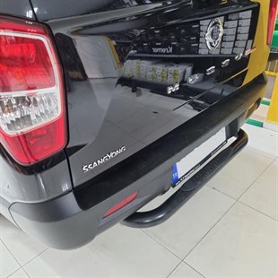 SsangYong Musso Grand Arka Tampon Koruma Demiri Siyah 2019 +