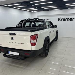 SsangYong Musso Grand Arka Tampon Koruma Demiri Siyah 2019 +