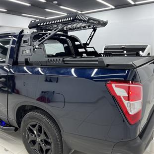 SsangYong Musso Grand Sepetli Rollbar - Kasa Üstü Sepetli Roll Bar - (AQM-S10) 