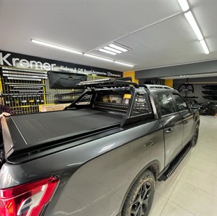 Ssangyong Musso Grand Sepetli Rollbar (Yeni Nesil Sepetli Roll Bar M10) AQM