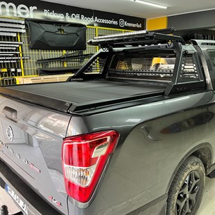 Ssangyong Musso Grand Sepetli Rollbar (Yeni Nesil Sepetli Roll Bar M10) AQM