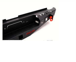 Toyota Hilux Dakar Arka Demir Tampon Siyah Sensörsüz Işıklı 2015+