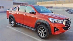 Toyota Hilux Dodik Çamurluk Kaplama Seti Safari Civatasız 2,5cm 