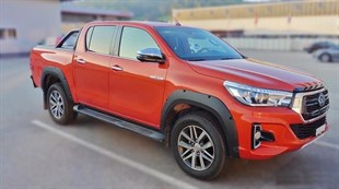 Toyota Hilux Dodik Çamurluk Kaplama Seti Safari Civatasız
