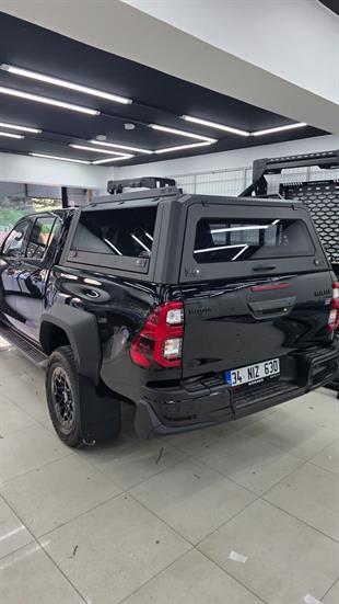 Toyota Hilux GR Sport Camlı Kabin Paslanmaz Çelik