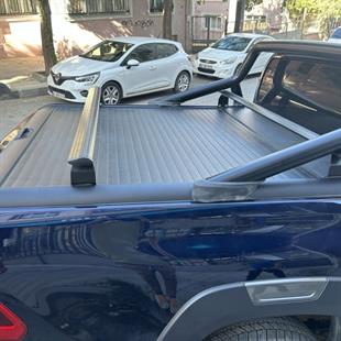 Toyota Hilux Mk8 Kasa Üstü Taşıyıcı Bar 2016- Sonrası Gri