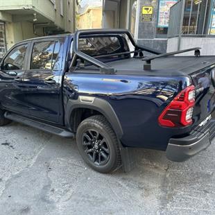 Toyota Hilux Mk8 Kasa Üstü Taşıyıcı Bar 2016- Sonrası Gri