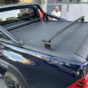 Toyota Hilux Mk8 Kasa Üstü Taşıyıcı Bar 2016- Sonrası Gri