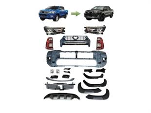 Toyota Hilux Revo 2016-2020 İçin 2021+ Rocco Dönüşüm Far&Stop Dahil (Full Facelift) Body Kit