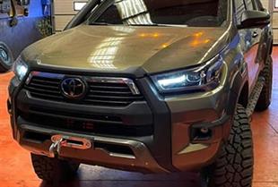 Toyota Hilux Sentetik Halatlı Vinç 13000 lb  