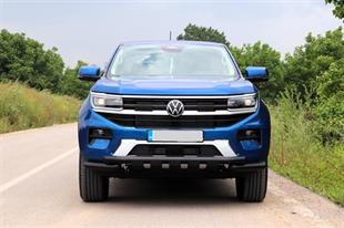 Volkswagen Amarok 2023 Ön Tampon Koruma Demiri (Siyah PST24)