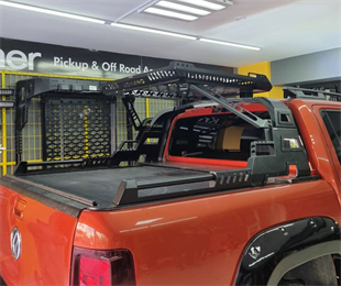 Volkswagen Amarok Sepetli Rollbar - Kasa Üstü Sepetli Roll Bar - (AQM-S10)