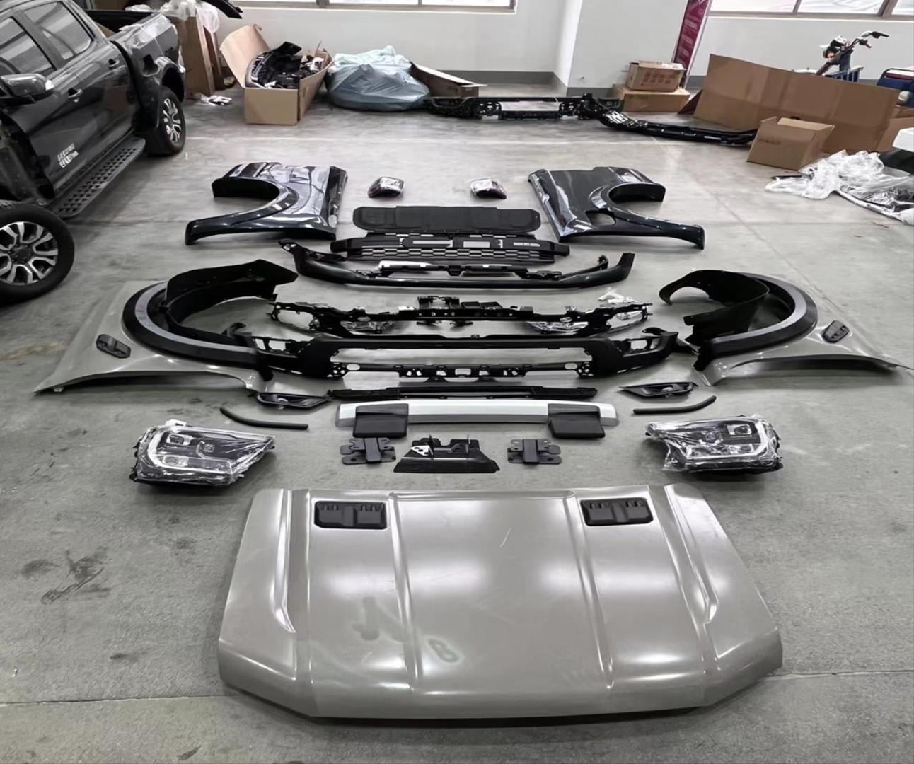 Ford Ranger T6-T7-T8 İçin T9 Raptor Dönüşüm (Ön Arka Full)   