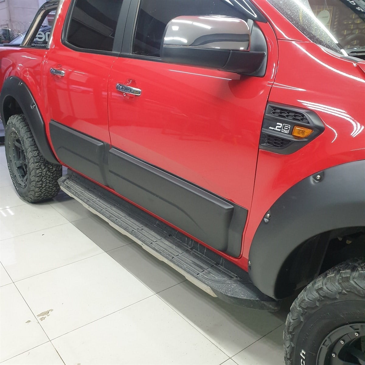 Ford Ranger Yan Kapı Kaplama Seti V2