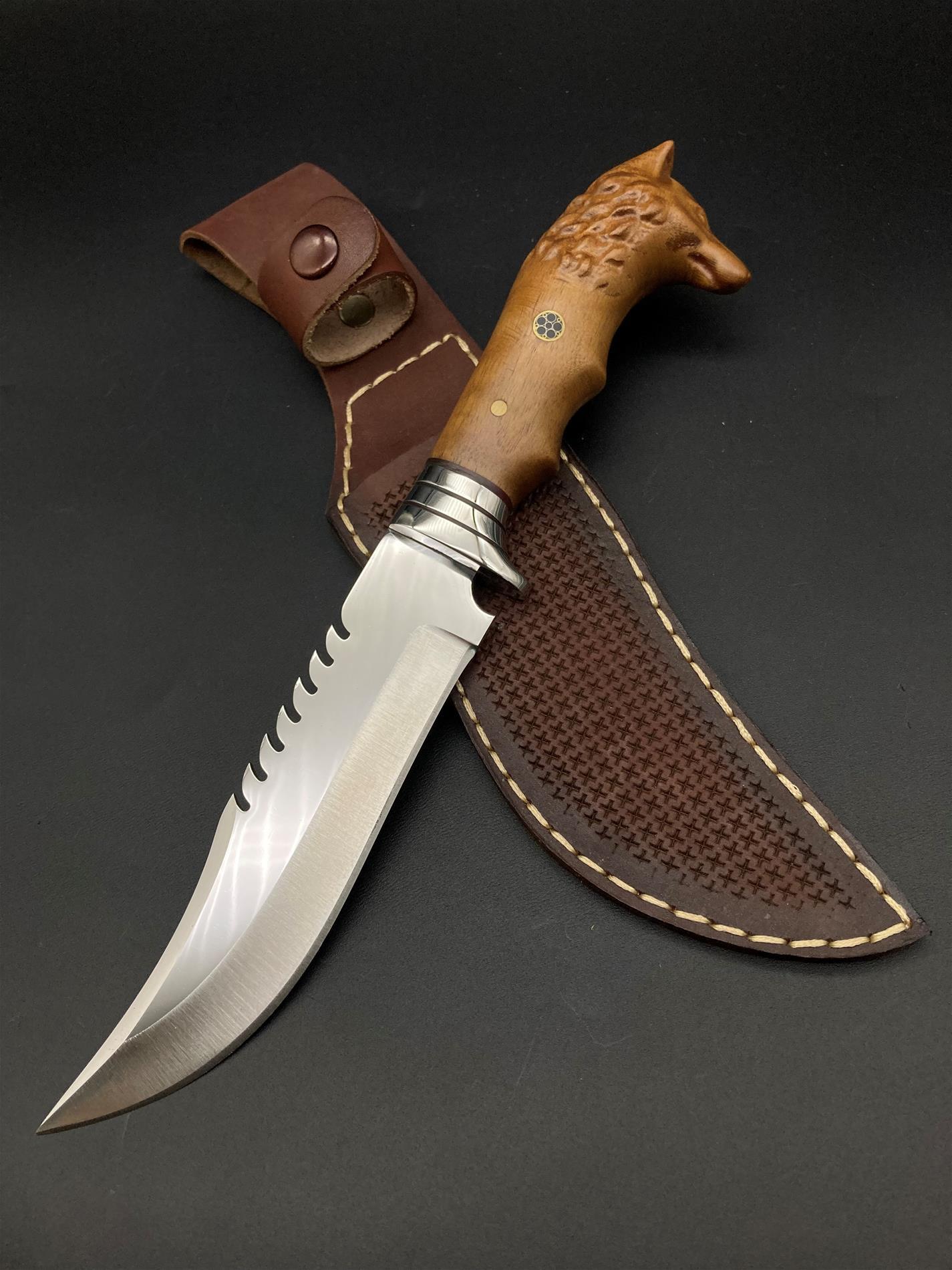 Kurt Başlı Tırtıklı Bıçak 28 Cm (No:1) BB50