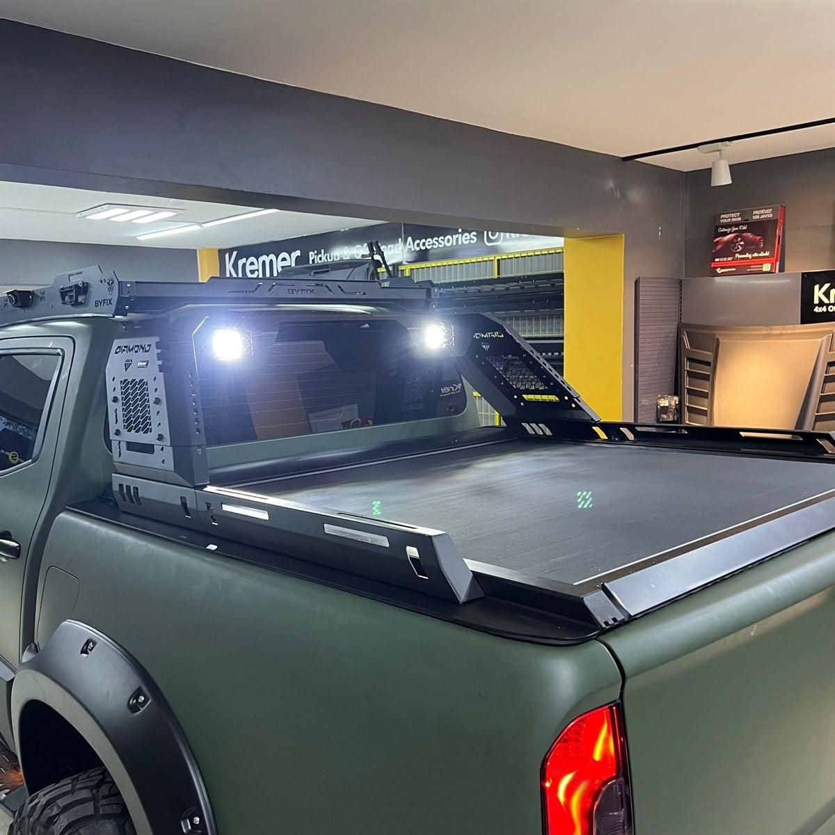 Mercedes X Class Işıklı Rollbar (RB053)