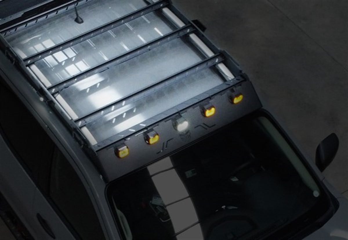 Mercedes X Class Ledli Araca Özel Tasarım Tavan Sepeti