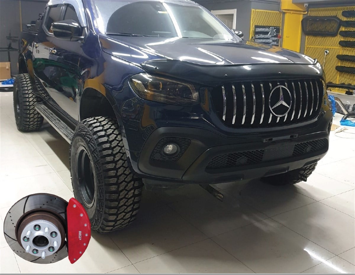 Mercedes X Class Spacer Flanş Kiti 3-4-5 cm (Spacer Kit ve Montaj Uygulama İmkânı)