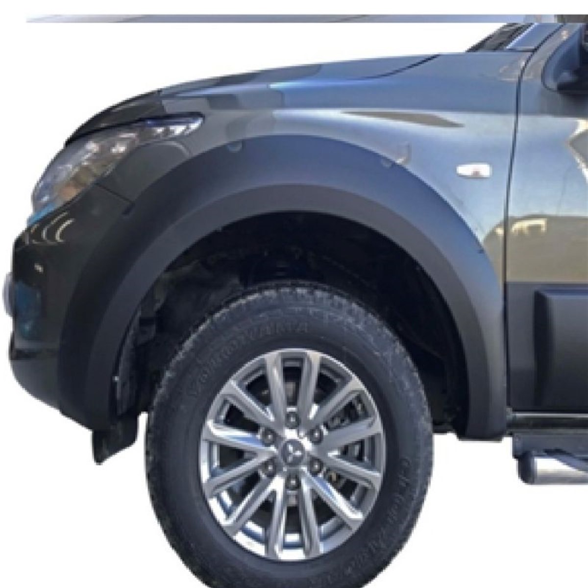Mitsubishi L200 Dodik Çamurluk Kaplama Seti Civatasız Abs Plastik