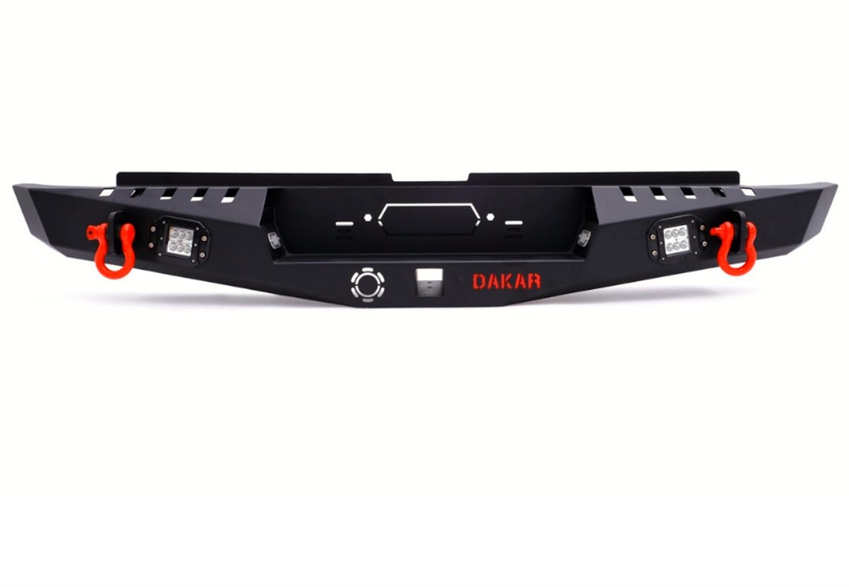 Nissan Navara Dakar Arka Tampon Siyah Sensörsüz Işıklı 2015+
