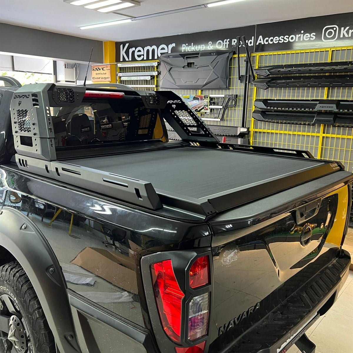 Nissan Navara Işıklı Rollbar (RB053)